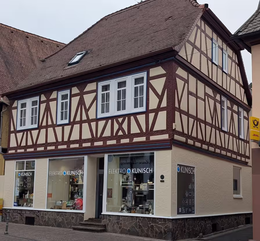 Sanierte Fassade als Referenzarbeit